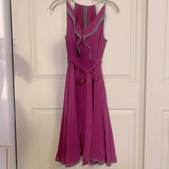 Anthropologie • Girls from Savoy • Silk Dress • 8 - Picture 3 of 10